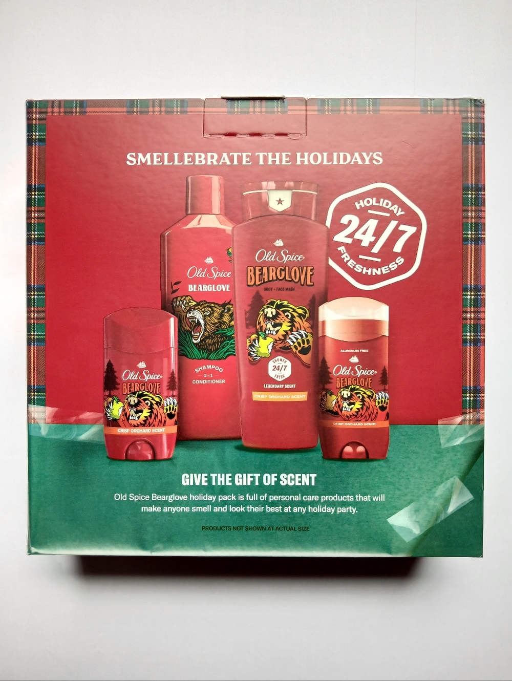 NIB Old Spice Bearglove 4 Piece Gift Set - Picture 2 of 2